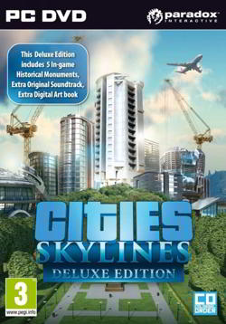Постер Cities: Skylines - Deluxe Edition [v 1.12.0-f5 + DLCs] (2015) PC RePack